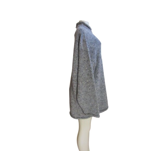 Glendalough Woollen Mills Ireland Wool Gray Tunic Style Sweater XXL - Picture 10 of 14